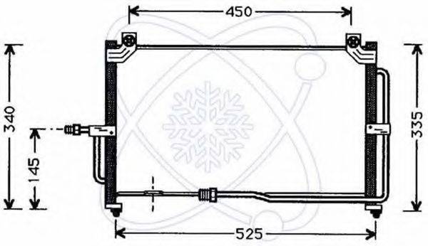 ELECTRO AUTO 30D0019 Конденсатор, кондиціонер