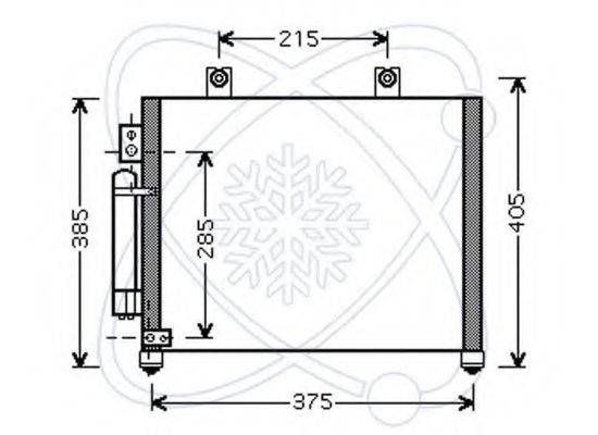 ELECTRO AUTO 30O0030 Конденсатор, кондиціонер