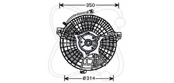 ELECTRO AUTO 32VM010 Вентилятор, охолодження двигуна