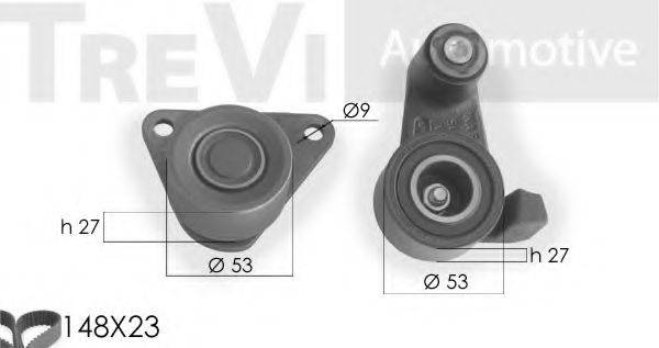 TREVI AUTOMOTIVE KD1083 Комплект ременя ГРМ