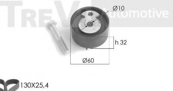 TREVI AUTOMOTIVE KD1201 Комплект ременя ГРМ