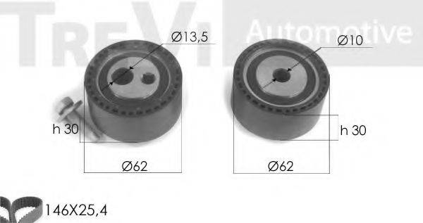 TREVI AUTOMOTIVE KD1212 Комплект ременя ГРМ