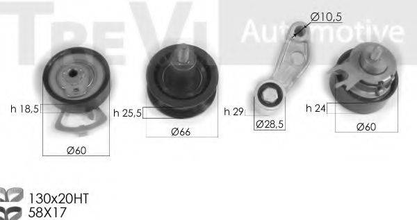 TREVI AUTOMOTIVE KD1288 Комплект ременя ГРМ