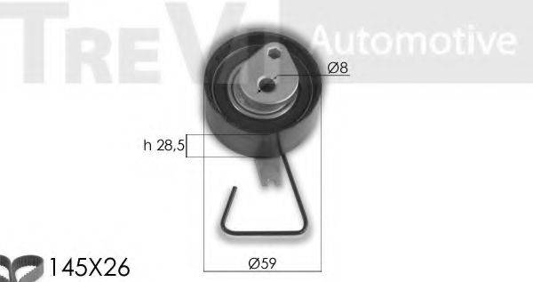 TREVI AUTOMOTIVE KD1315 Комплект ременя ГРМ