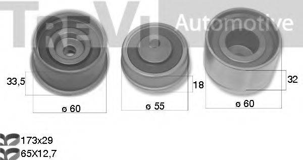 TREVI AUTOMOTIVE KD1486 Комплект ременя ГРМ