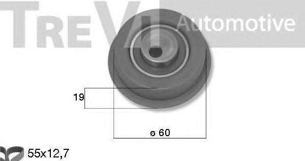 TREVI AUTOMOTIVE KD1502 Комплект ременя ГРМ