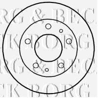 BORG & BECK BBD4801 гальмівний диск