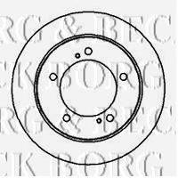 BORG & BECK BBD5028 гальмівний диск
