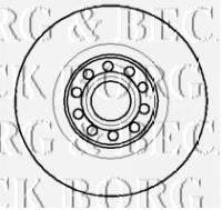 BORG & BECK BBD5730S гальмівний диск