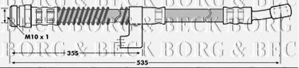 BORG & BECK BBH7010 Гальмівний шланг