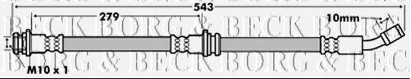 BORG & BECK BBH7162 Гальмівний шланг