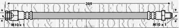 BORG & BECK BBH7802 Гальмівний шланг