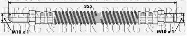 BORG & BECK BBH6389 Гальмівний шланг