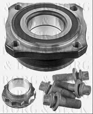 BORG & BECK BWK1304 Комплект підшипника маточини колеса