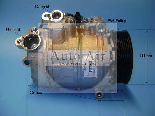 AUTO AIR GLOUCESTER 140034R Компресор, кондиціонер