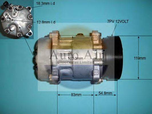 AUTO AIR GLOUCESTER 141208 Компресор, кондиціонер