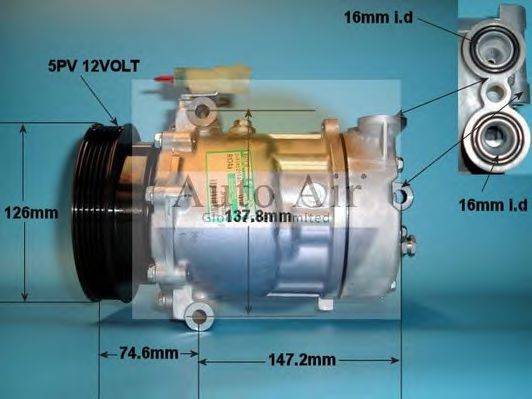 AUTO AIR GLOUCESTER 141213 Компресор, кондиціонер