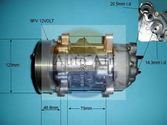 AUTO AIR GLOUCESTER 141437 Компресор, кондиціонер