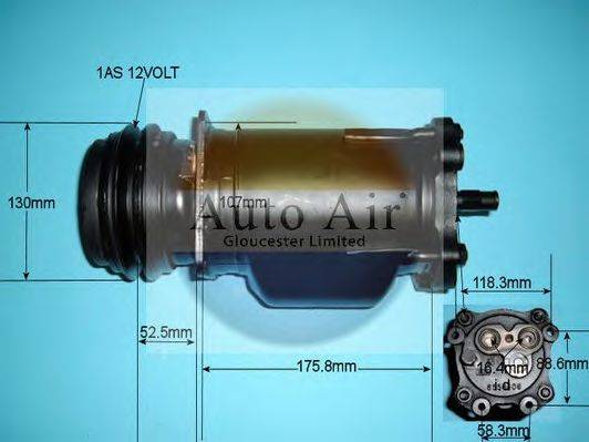 AUTO AIR GLOUCESTER 145008R Компресор, кондиціонер