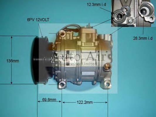 AUTO AIR GLOUCESTER 140331 Компресор, кондиціонер