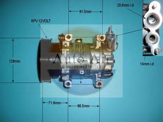 AUTO AIR GLOUCESTER 141202P Компресор, кондиціонер