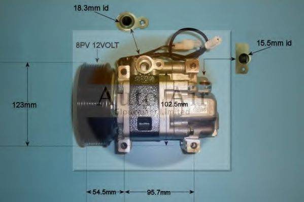 AUTO AIR GLOUCESTER 141141 Компресор, кондиціонер