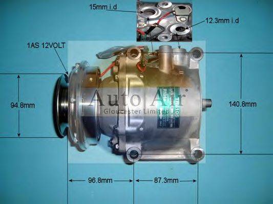 AUTO AIR GLOUCESTER 143206 Компресор, кондиціонер