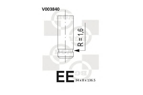 BGA V003840 Випускний клапан