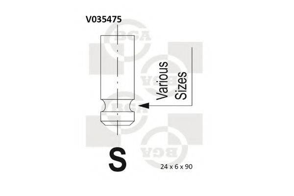 BGA V035475 Випускний клапан