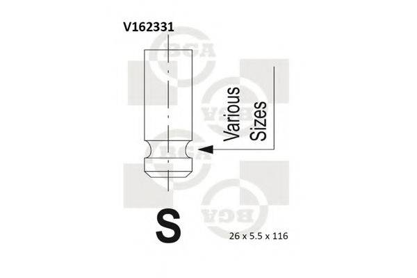 BGA V162331 Випускний клапан