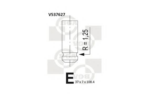 BGA V537627 Впускний клапан