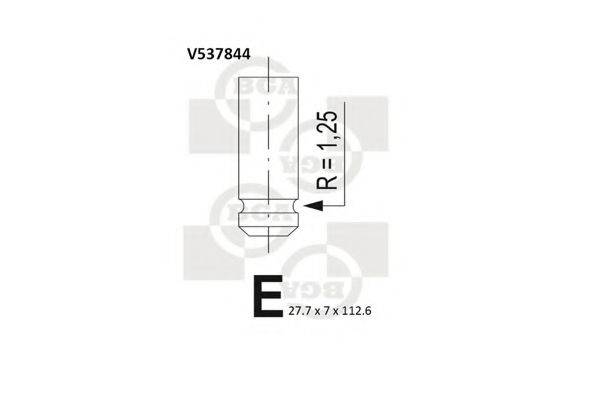 BGA V537844 Випускний клапан