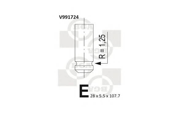 BGA V991724 Випускний клапан