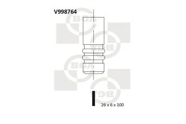 BGA V998764 Впускний клапан