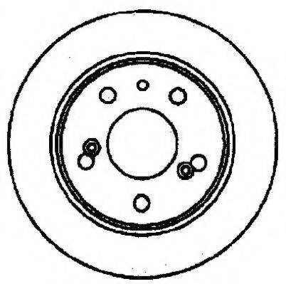 JURID 561133J гальмівний диск