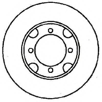 JURID 561279J гальмівний диск