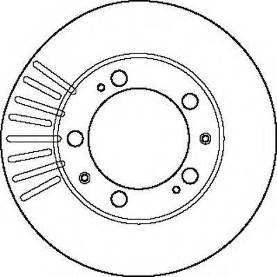 JURID 561806J гальмівний диск