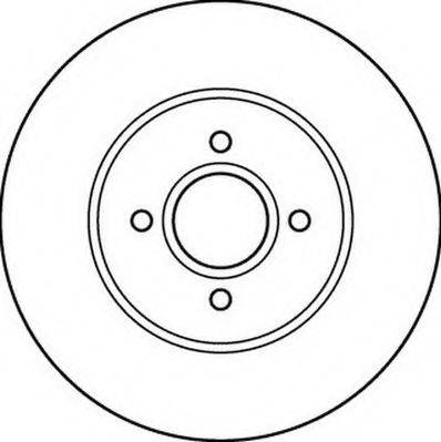 JURID 562206J гальмівний диск