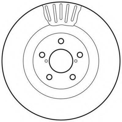 JURID 562677JC гальмівний диск