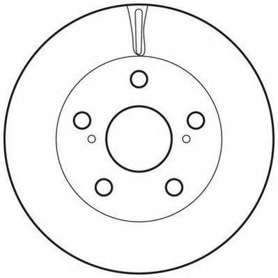JURID 562724JC гальмівний диск