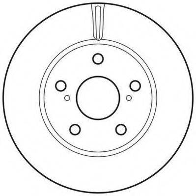JURID 562736JC гальмівний диск