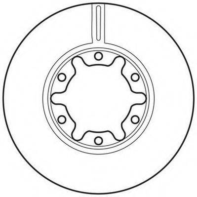 JURID 562809JC гальмівний диск