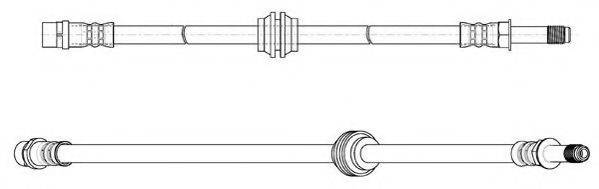 JURID 173311J Гальмівний шланг