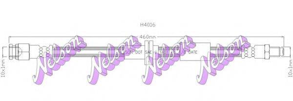 BROVEX-NELSON H4016 Гальмівний шланг