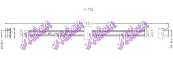 BROVEX-NELSON H4721 Гальмівний шланг