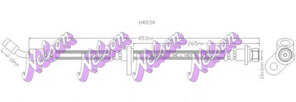 BROVEX-NELSON H4834Q Гальмівний шланг