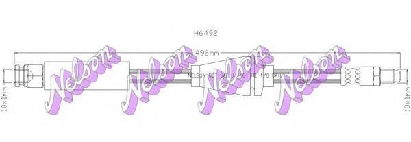 BROVEX-NELSON H6492 Гальмівний шланг