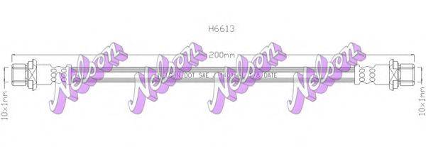 BROVEX-NELSON H6613 Гальмівний шланг