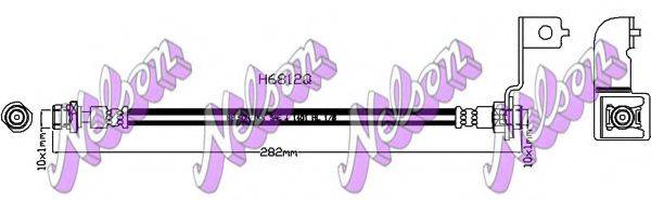 BROVEX-NELSON H6812Q Гальмівний шланг