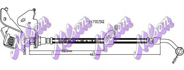 BROVEX-NELSON H7015Q Гальмівний шланг